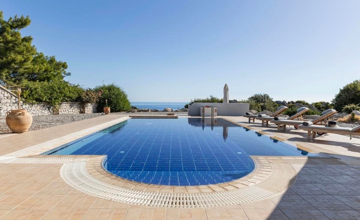 Villa Katharina – Ruhiger Luxus mit Blick auf die Bucht von Tsambika